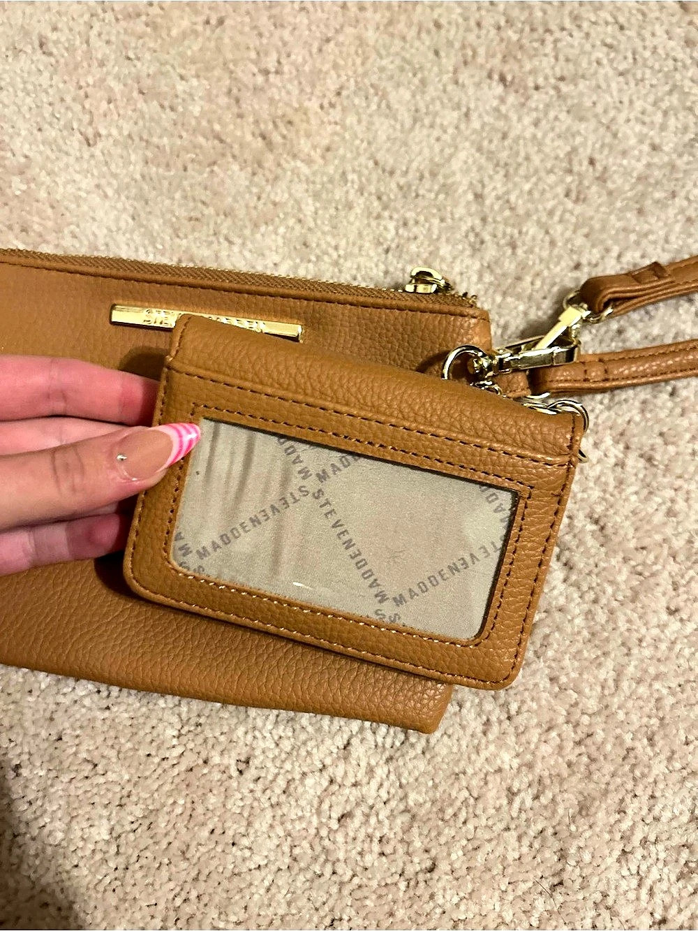 Steve Madden Wallet With Detachable Coin Pouch
